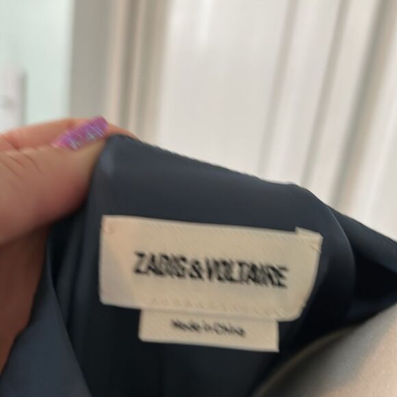 Zadig & Voltaire | Rheal Satin Dress Cocktail Date Night Holiday - Size XS - Picture 8 of 11
